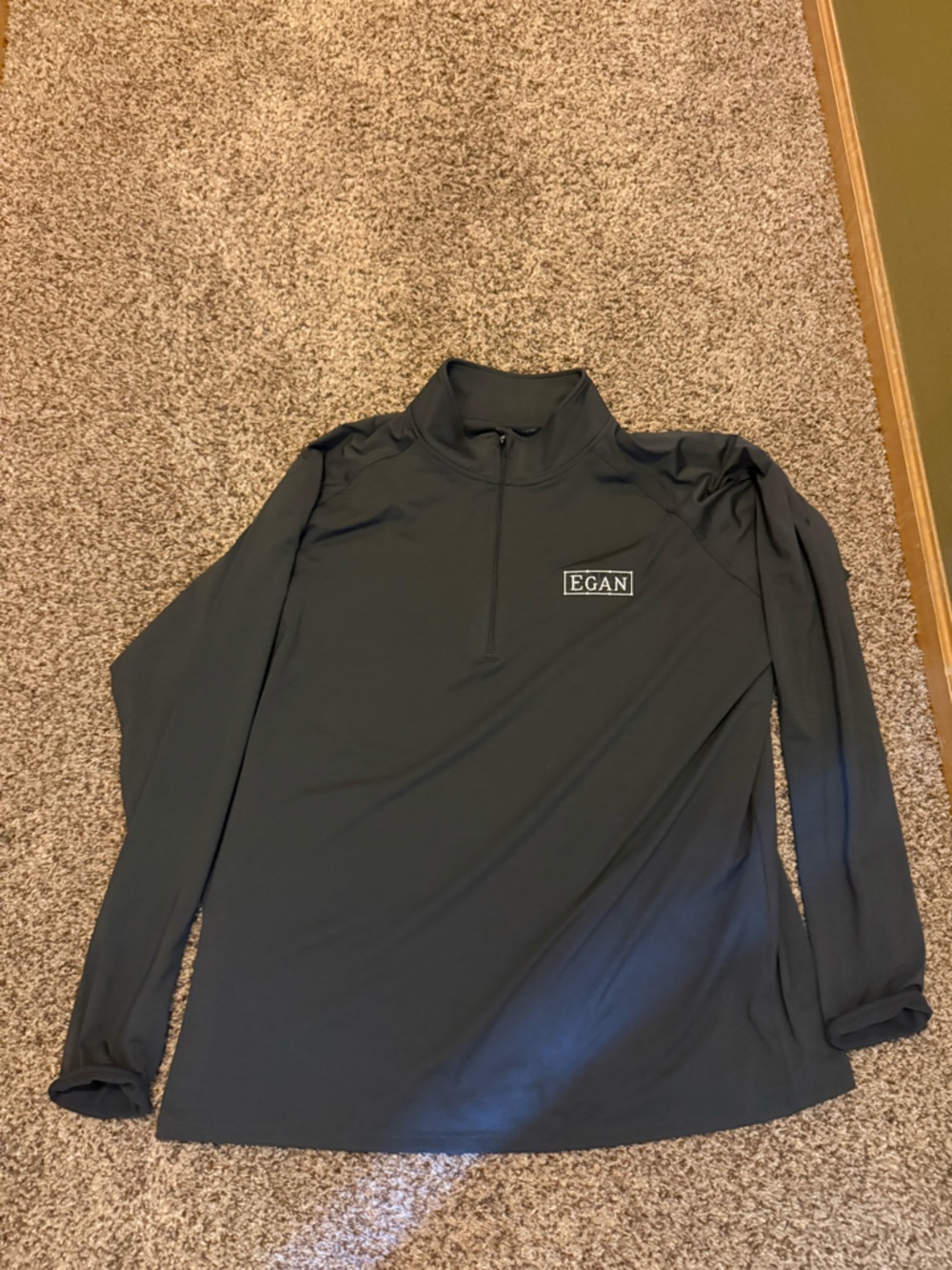 Sport-Tek Black Quarter-Zip Pullover